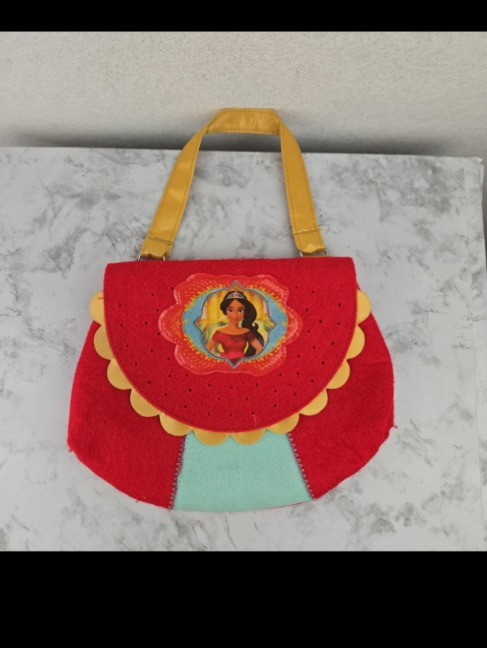 Disney Elena Of Avalor Red Fetl Purse